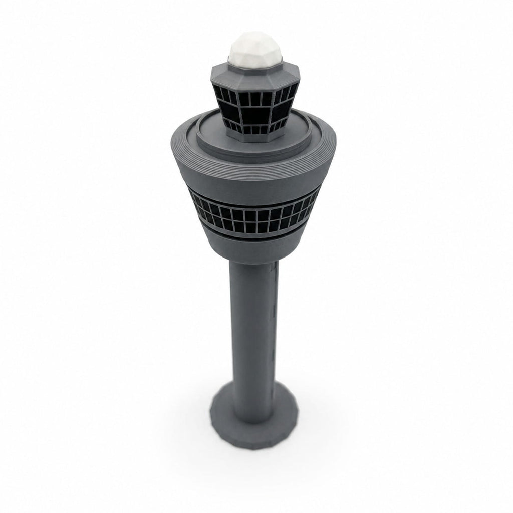 Amsterdam Schiphol (AMS/EHAM) Flughafen Tower Modell