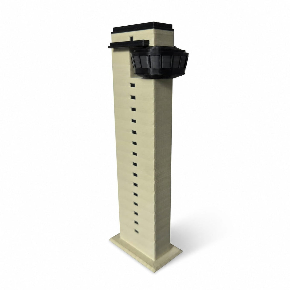 Frankfurt Terminal 3 Tower Modell – 3D-gedrucktes Flughafen-Tower-Modell