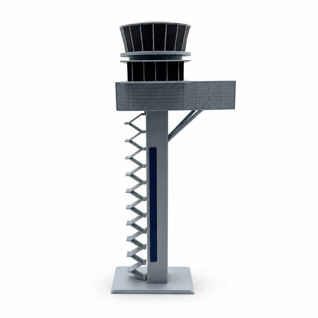 Frankfurt am Main Tower Modell – 3D-gedrucktes Flughafen-Tower-Modell