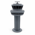 London Gatwick Tower Modell – 3D-gedrucktes Flughafen-Tower-Modell