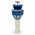 Köln/Bonn Tower Modell – 3D-gedrucktes Flughafen-Tower-Modell