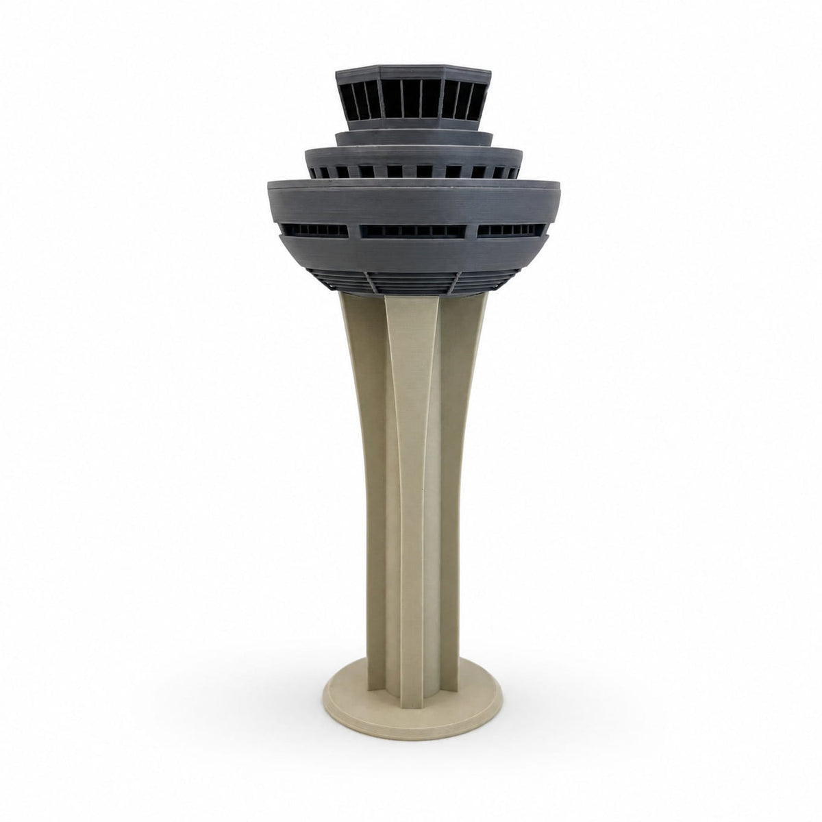 Madrid Barajas Tower Modell – 3D-gedrucktes Flughafen-Tower-Modell
