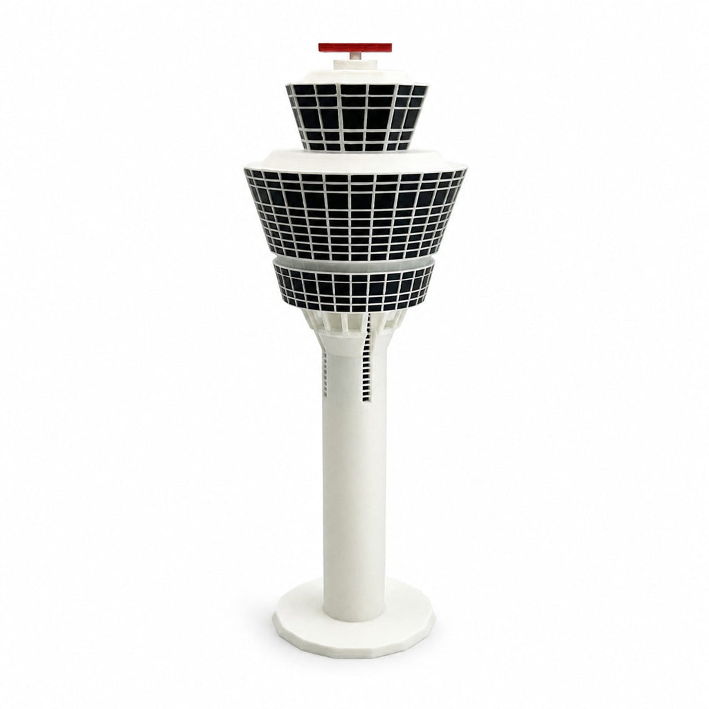 München Tower Modell – 3D-gedrucktes Flughafen-Tower-Modell