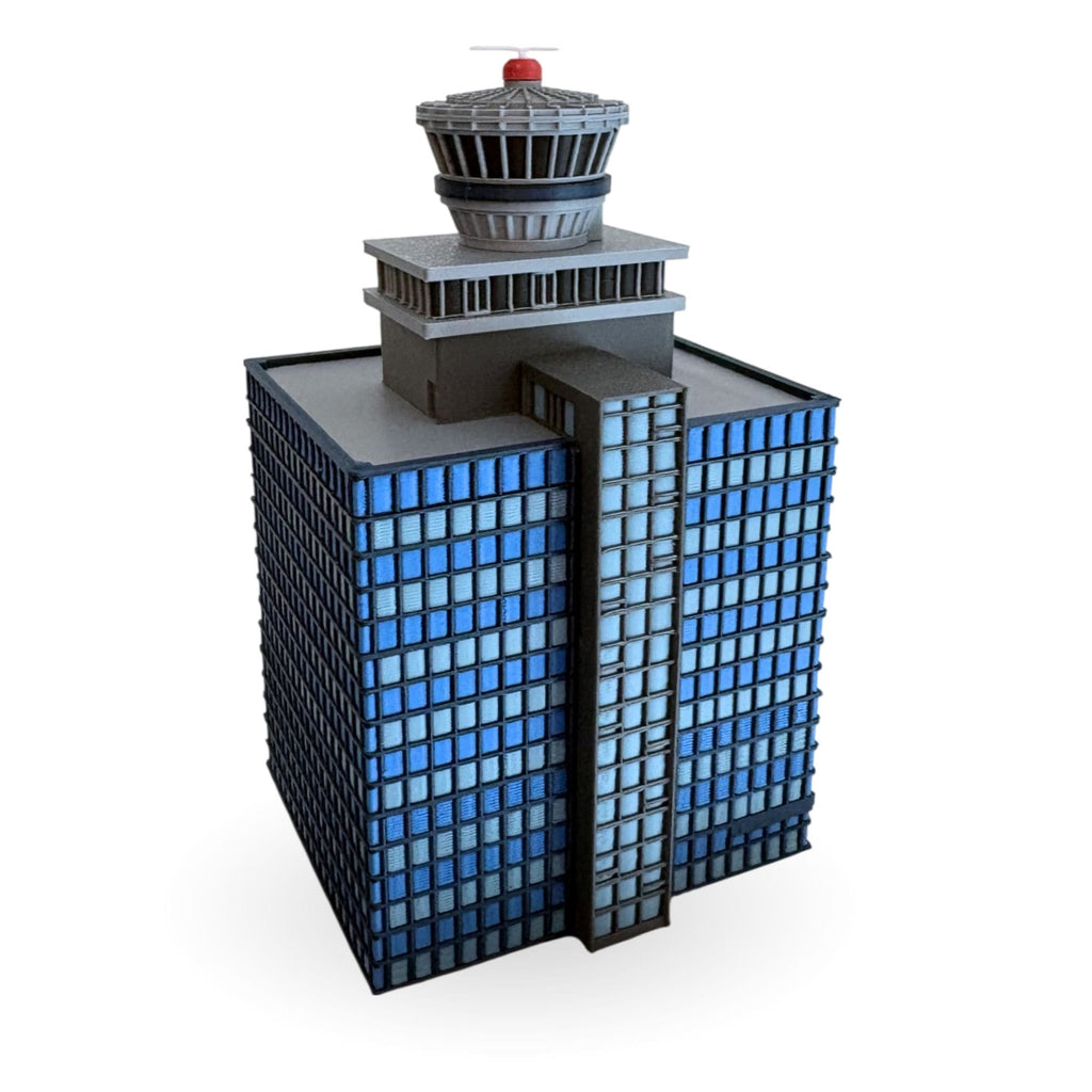Prag Tower Modell – 3D-gedrucktes Flughafen-Tower-Modell