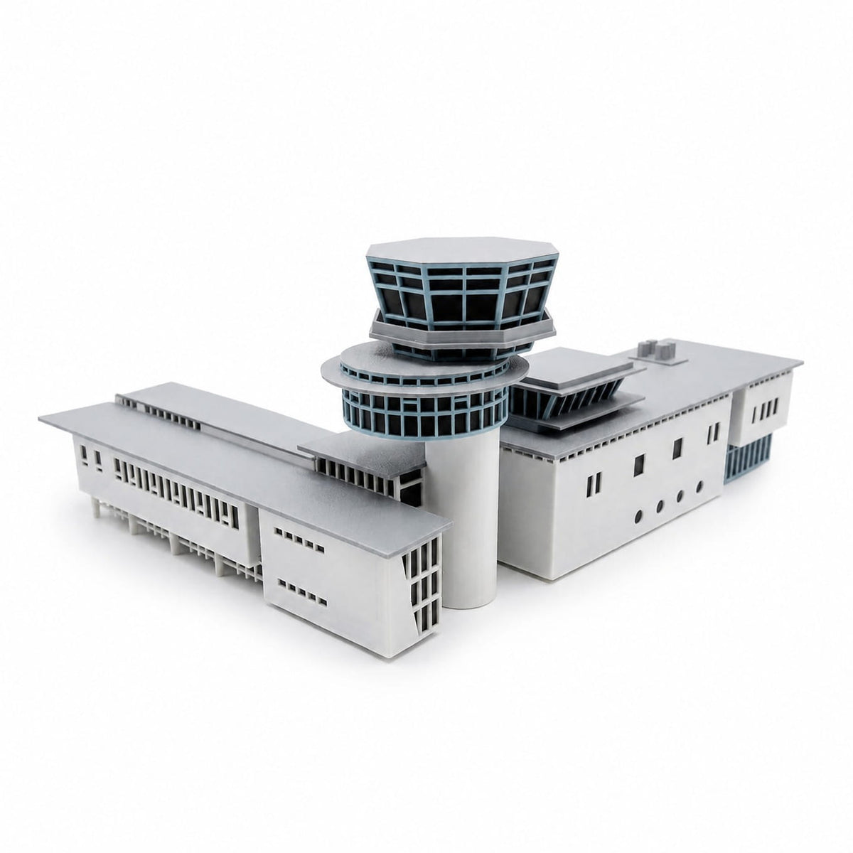 Stuttgart Tower Modell – 3D-gedrucktes Flughafen-Tower-Modell