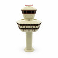 Berlin Tegel Tower Modell – 3D-gedrucktes Flughafen-Tower-Modell