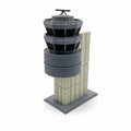 Zürich Tower Modell – 3D-gedrucktes Flughafen-Tower-Modell